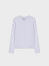 Meli High V-Neck Ribbed Tee