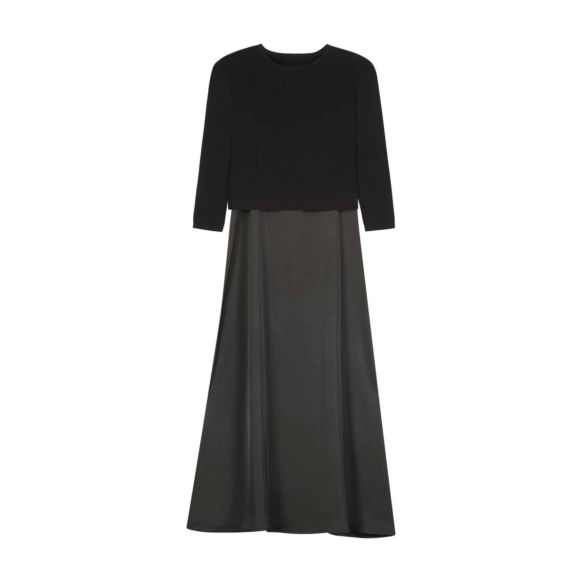 Bliss Satin Slip Dress Combo