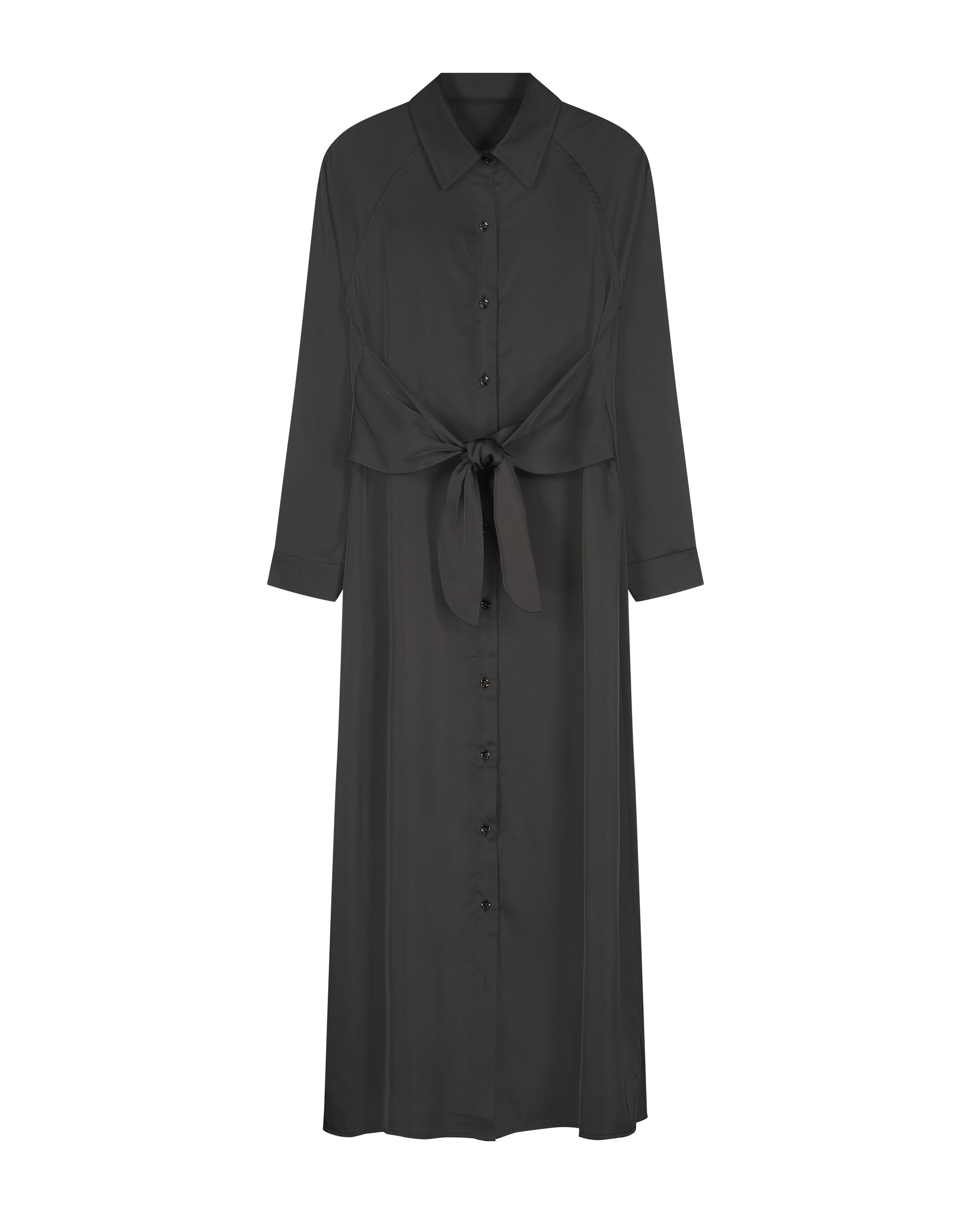 Bliss Satin Belted Dress