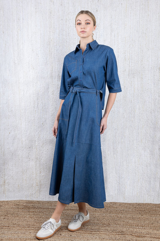 Nue Cropped Boxy Blouse