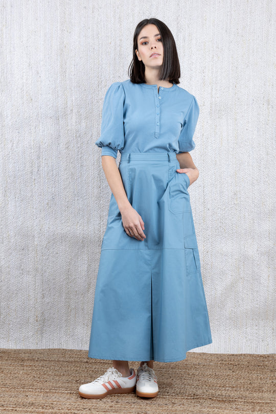 Nue Belted Cargo Skirt