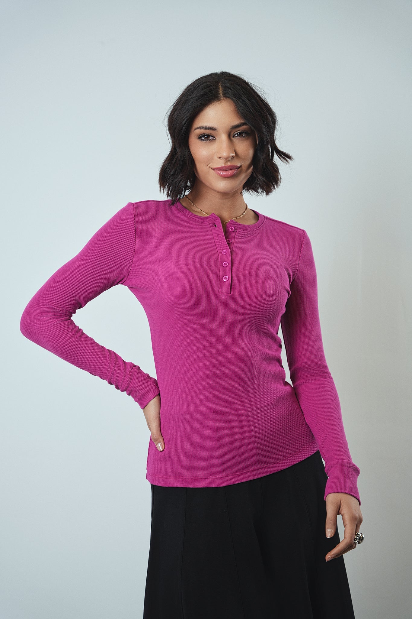 Udel Waffle Henley