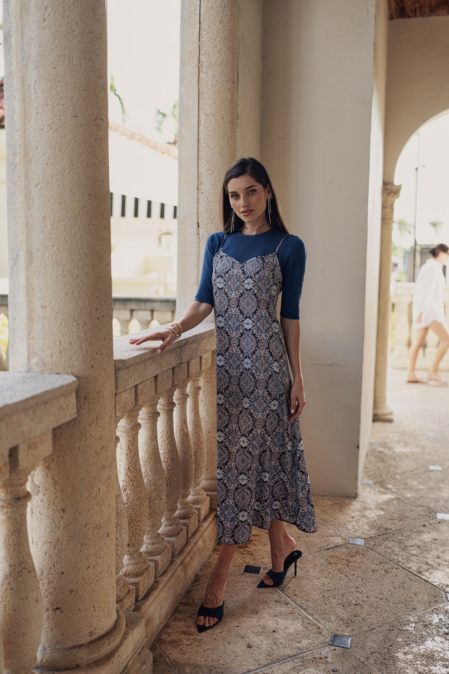 Bliss Satin Slip Dress Combo