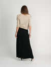 Meli Ribbed A-Line Maxi Skirt