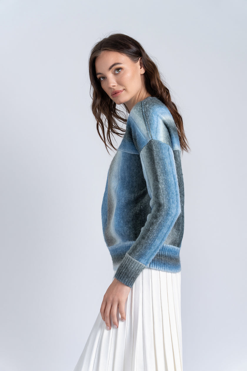 Aleeza Paris Milani Ombre Sweater