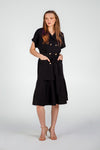 Aleeza Long Knit Vest With Belt