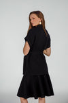 Aleeza Long Knit Vest With Belt