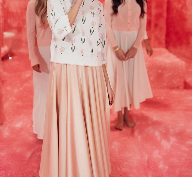Aleeza Anna Flow Silk Skirt