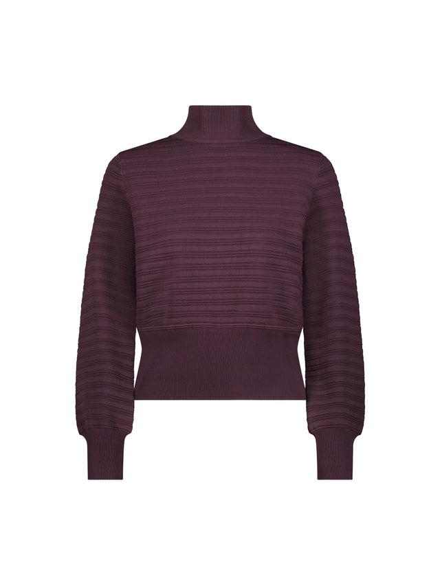 Aleeza Paris Olivia Wide Ribbed Sweater