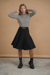 Bliss Printed Mock Neck