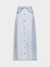 Meli Braid Pocket Denim Skirt