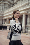 Bliss Oversized Striped Sweater