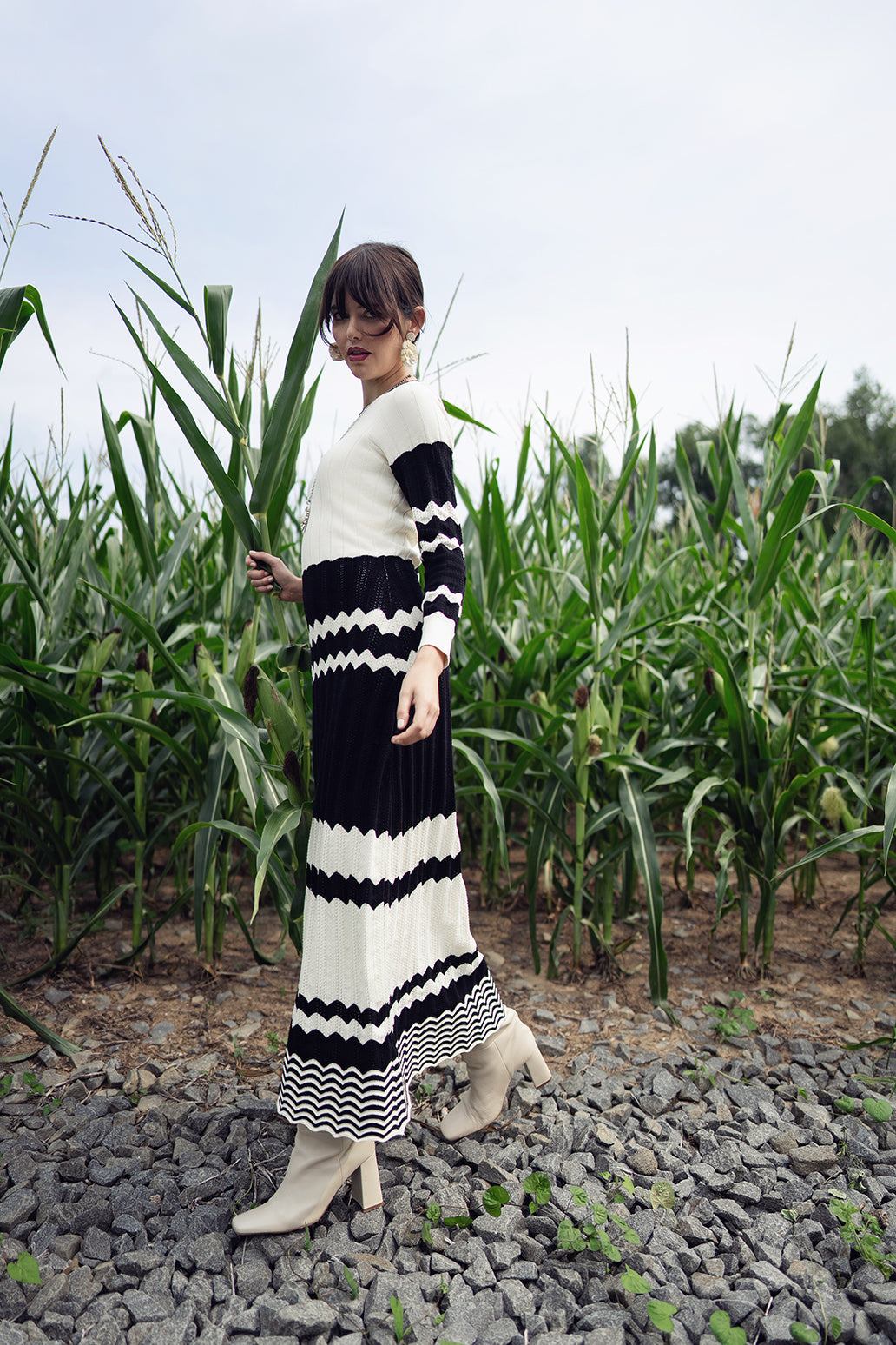 Bliss Knit Pointelle Dress