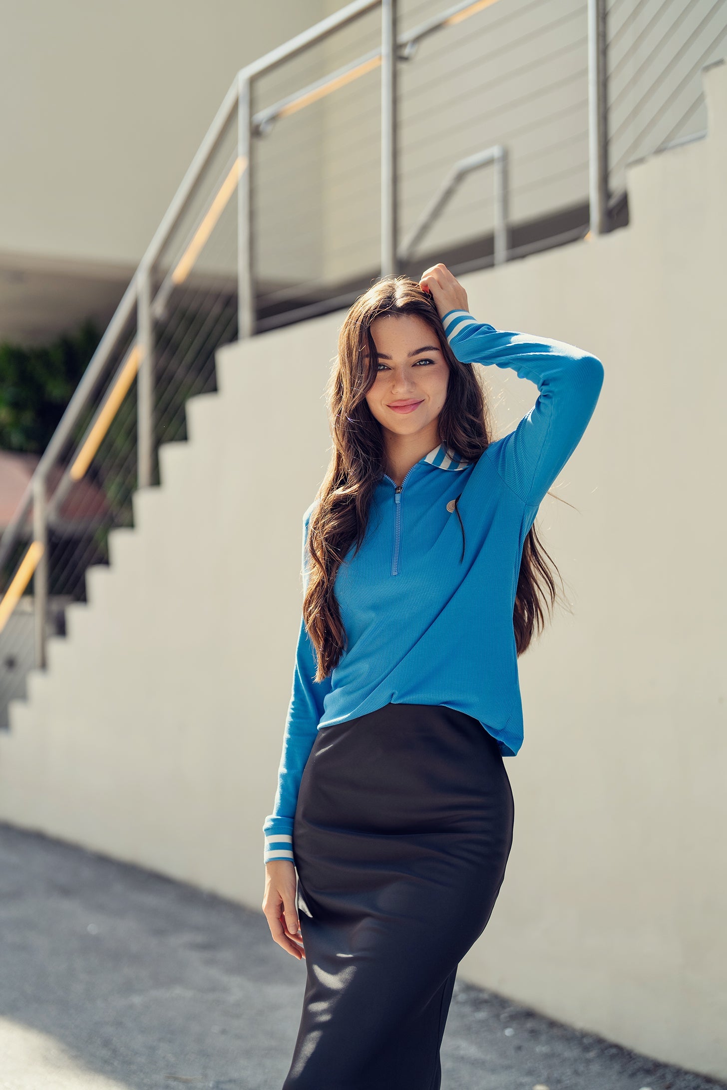 Udel Polo Rib Tee