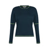 Parni Skinny Stripes Neon Dolman Tee