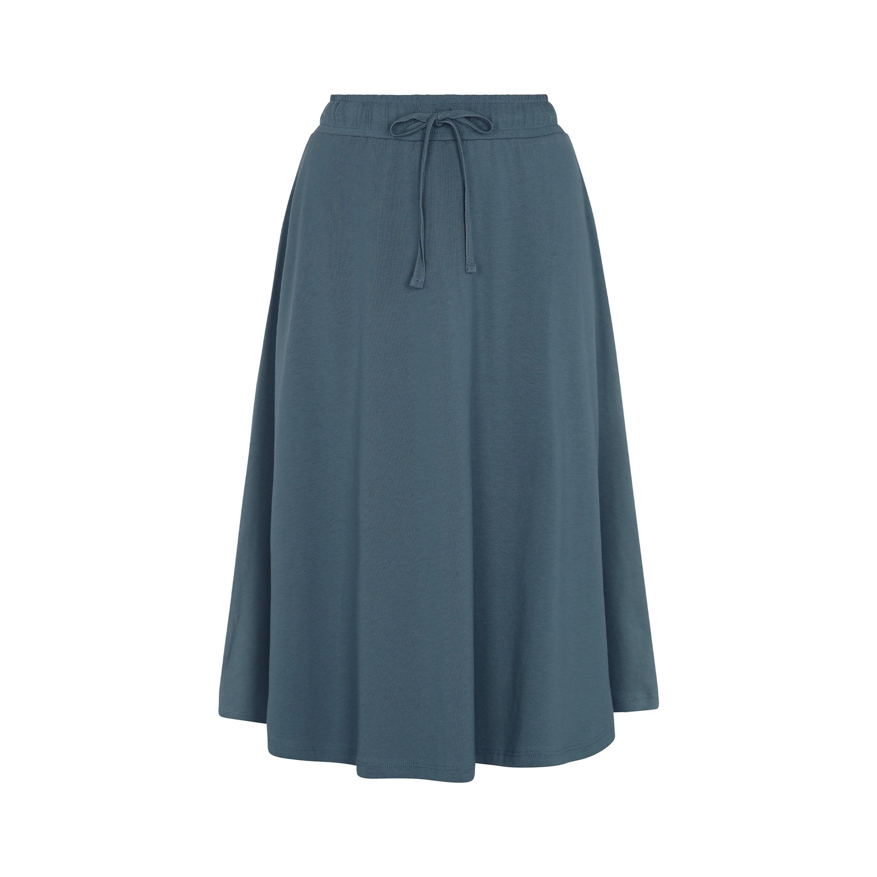 Parni Drawstring Waist Jersey Skirt