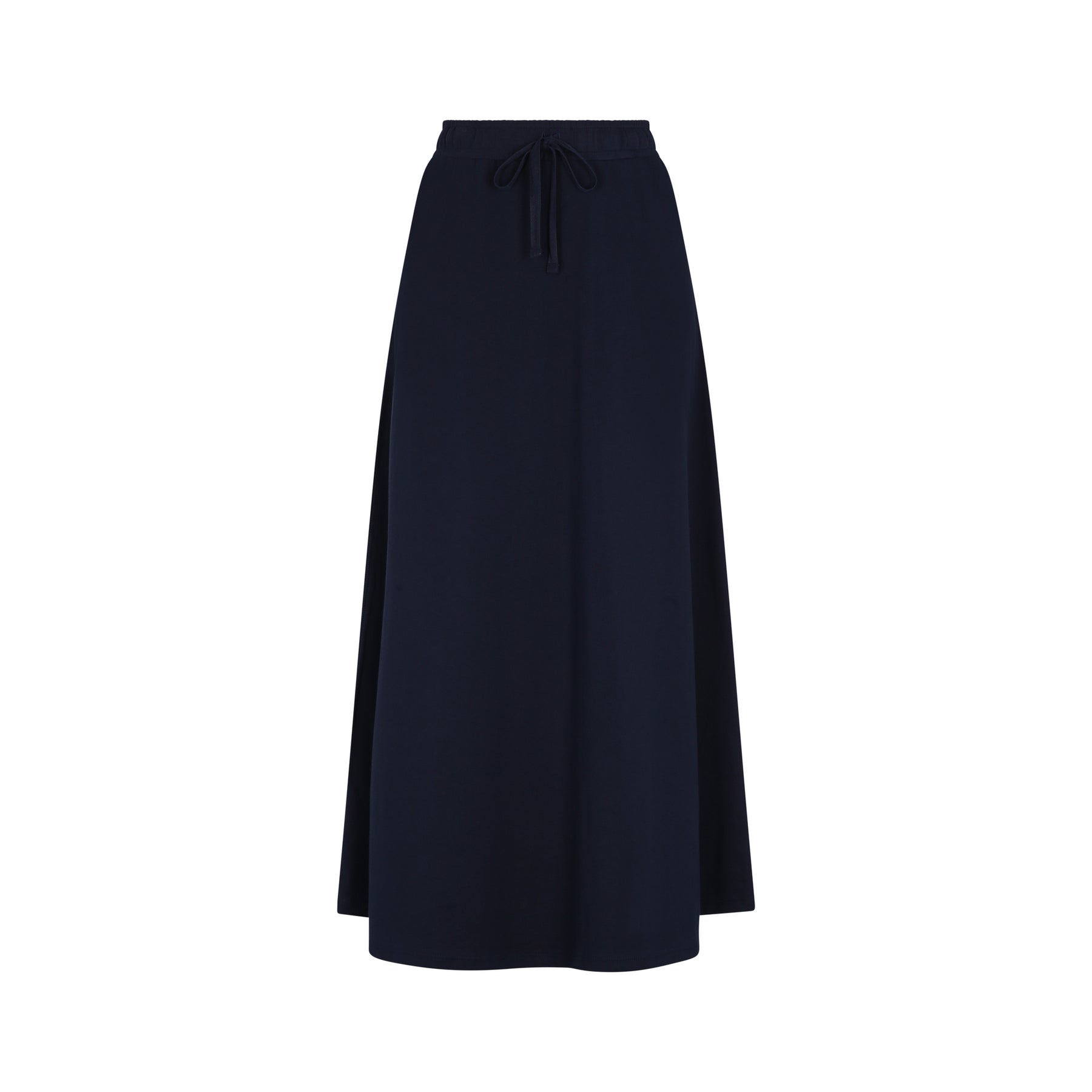 Parni Drawstring Waist Jersey Skirt