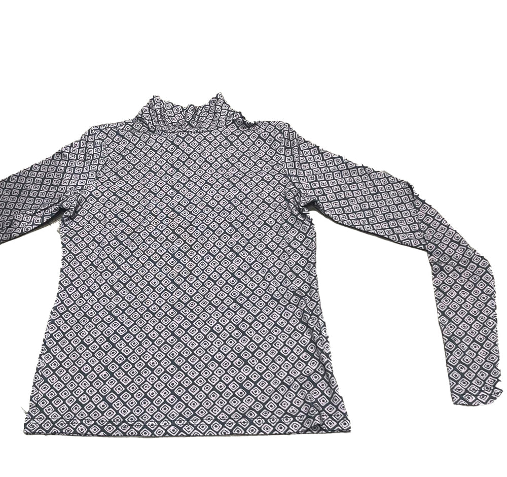 Nue Turtleneck Printed Geo Essential