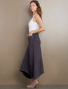 Wash Lab Selma Pieced Denim Maxi Skirt