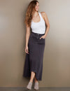 Wash Lab Selma Pieced Denim Maxi Skirt