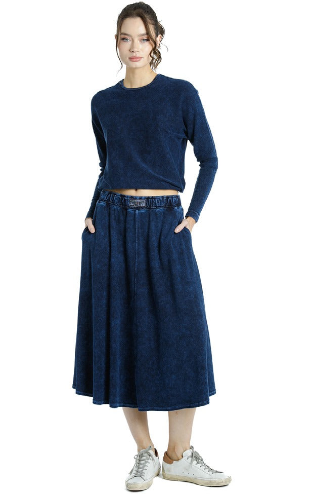 Hardtail Midi Sporty Pocket Skirt