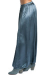 Hardtail Satin Tie Front Blouse