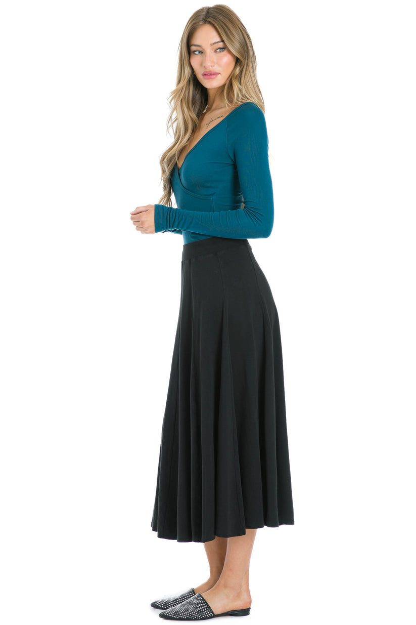 Hardtail Princess Panel Midi Skirt