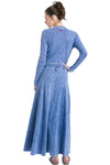 Hardtail Princess Panel Maxi Skirt