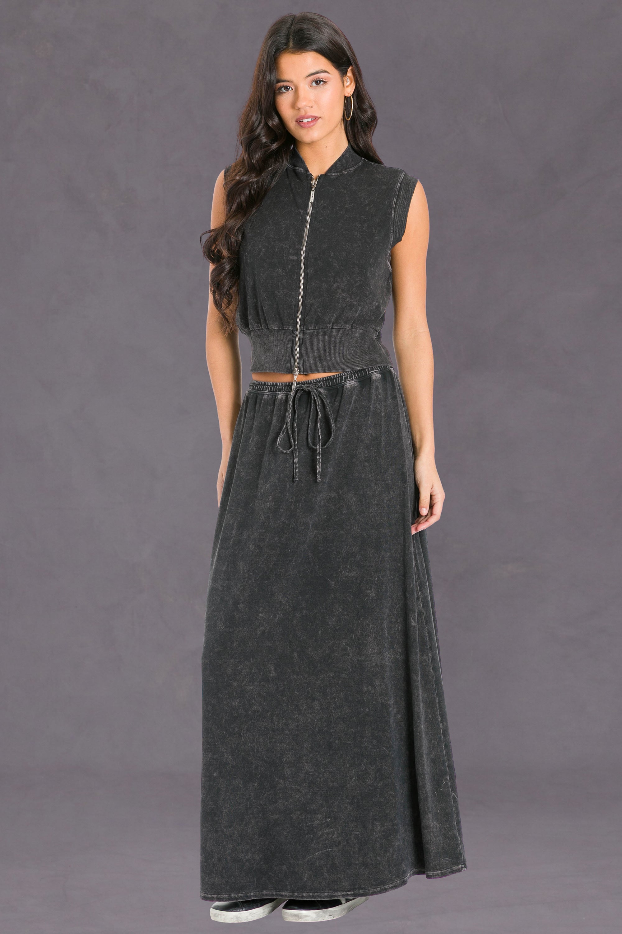 Hardtail Drawstring Lounge Skirt