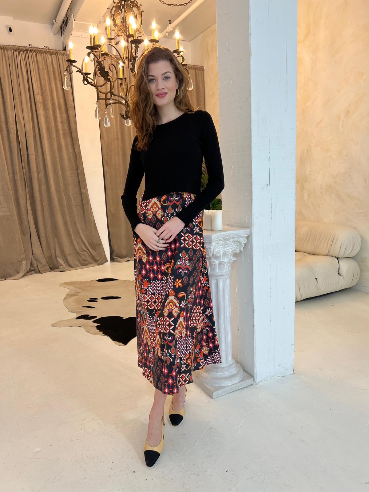 Bliss Satin Slip Dress Combo