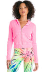 Hardtail Zip-Up Rib Waisted Hoodie