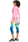 Hardtail Zip-Up Rib Waisted Hoodie