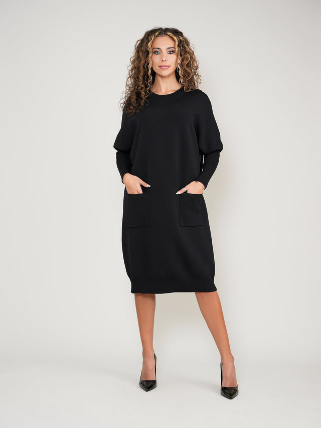 Aleeza Knit Dress with Pockets