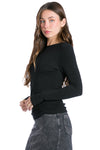 Hardtail  Luxe Long Sleeve Fitted T-Shirt