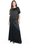 Hardtail Satin Princess Panel Maxi Skirt