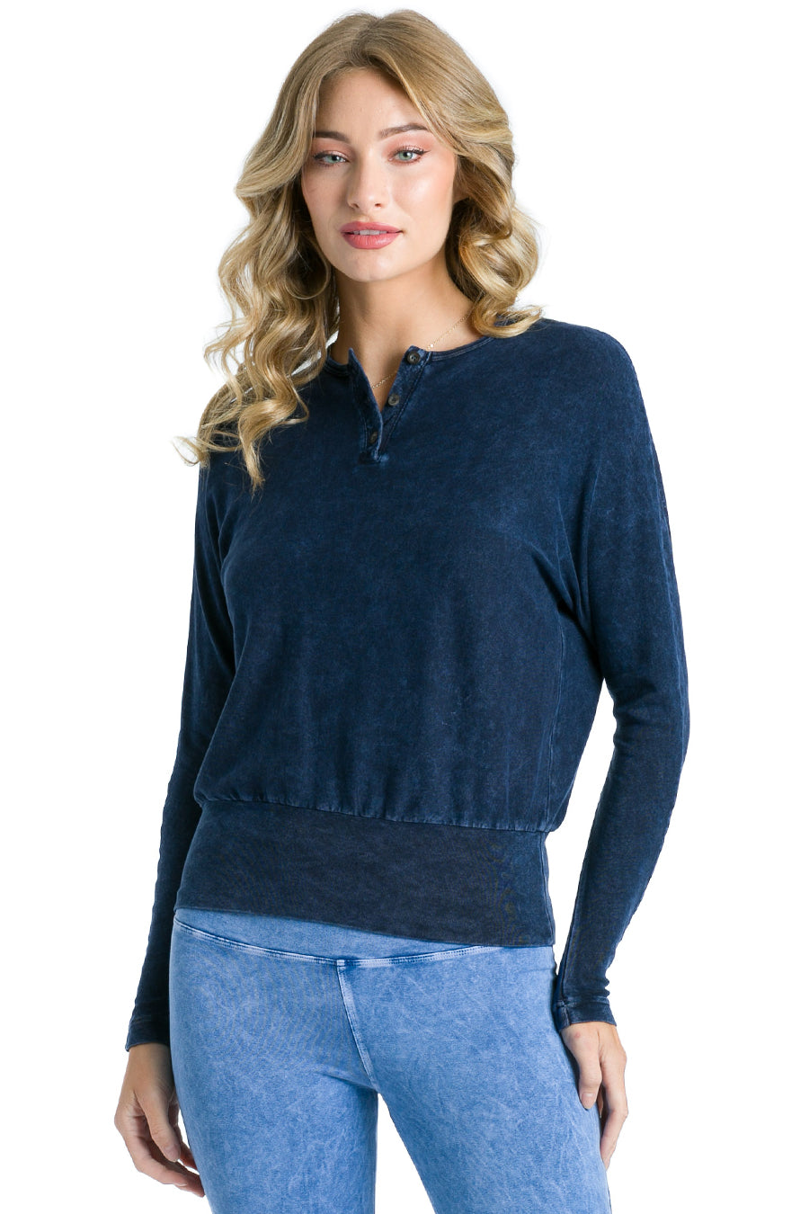 Hardtail Banded LS Pullover Henley