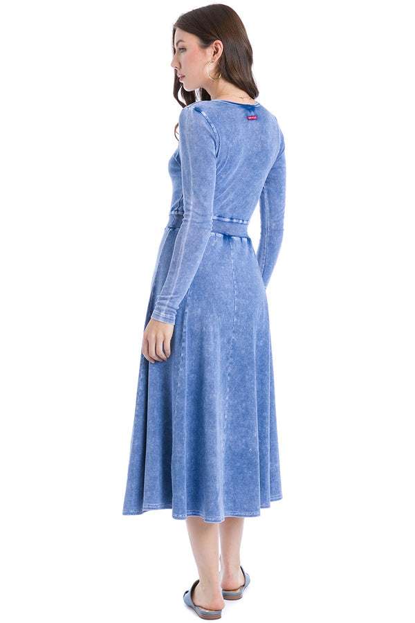 hardtail denim dress Boe Denim Halter Mini Dress VICI