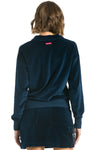 Hardtail Velour Polo Pullover