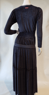Hardtail Velour Boho Maxi Dress-Dress-Mementos