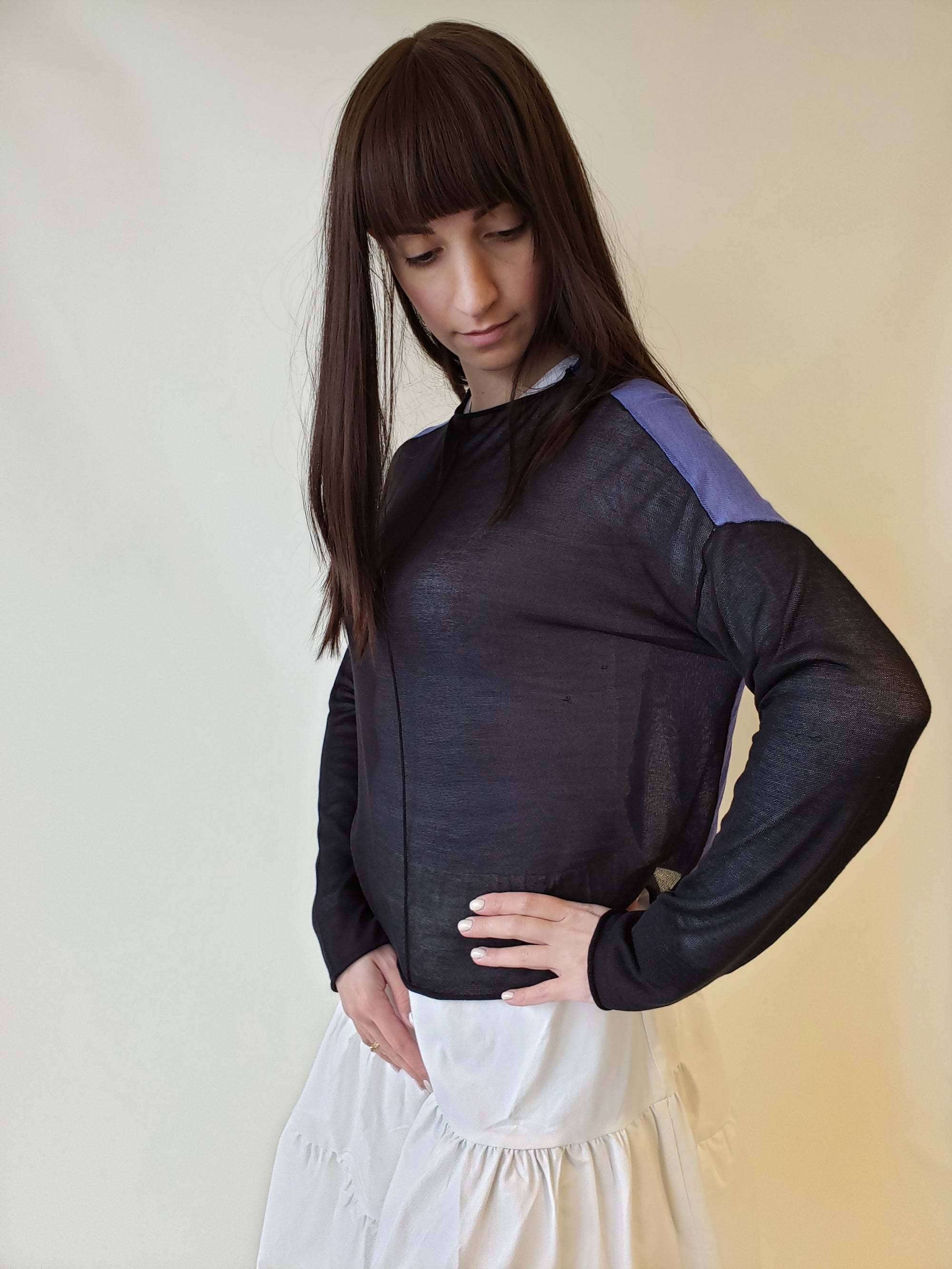 Kerisma Harlem LS Crop Top-Top-Mementos
