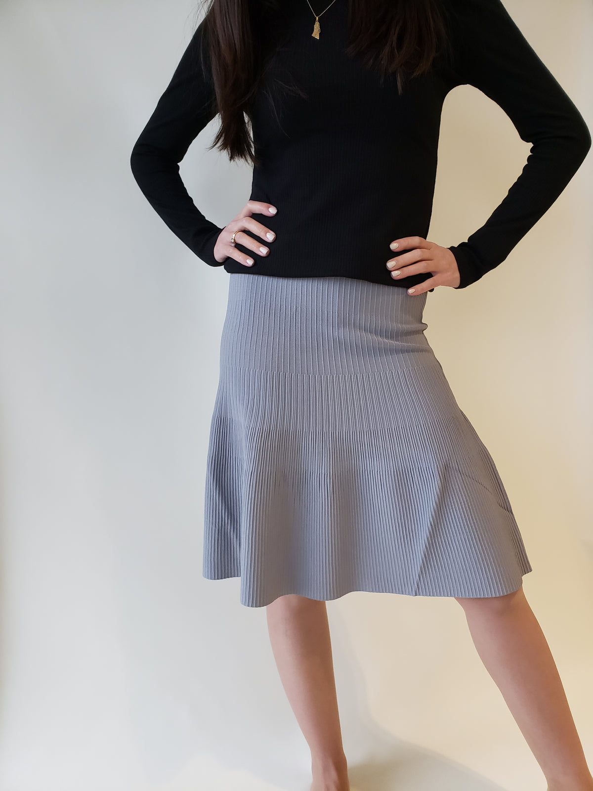 Kerisma Flora Knee Skirt-Skirt-Mementos