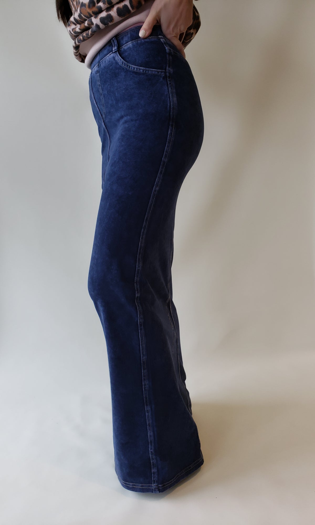 Hardtail Jean Flat Maxi Skirt-Skirt-Mementos