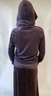 Hardtail Velour Zip Hoodie-Pullover-Mementos