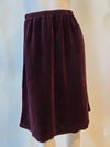 Hardtail Velour Boho Knee Skirt-Skirt-Mementos