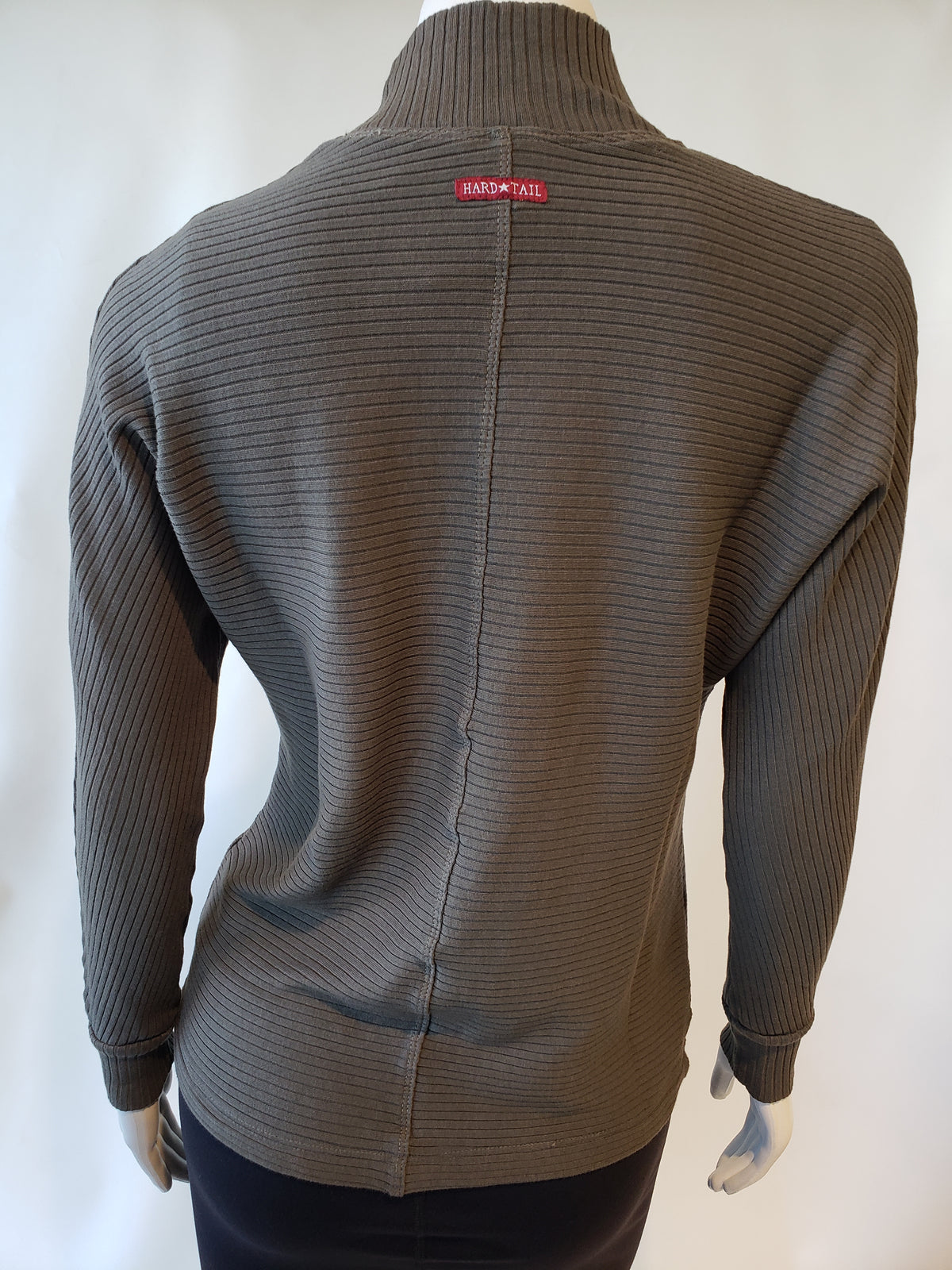 Hardtail Wide Ribbed Dolman Pullover-Pullover-Mementos