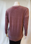 Hardtail Velour Slouchy Pullover-Top-Mementos