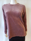 Hardtail Velour Slouchy Pullover-Top-Mementos