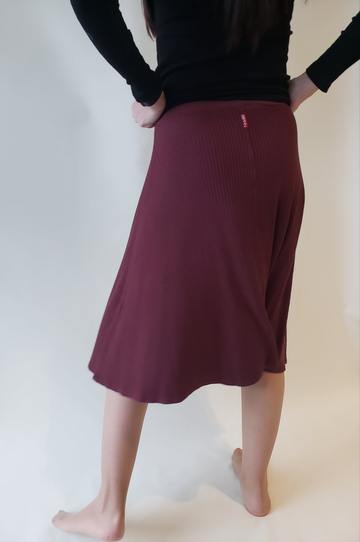 Hardtail 5X3 Ribed Knee Skirt-Skirt-Mementos