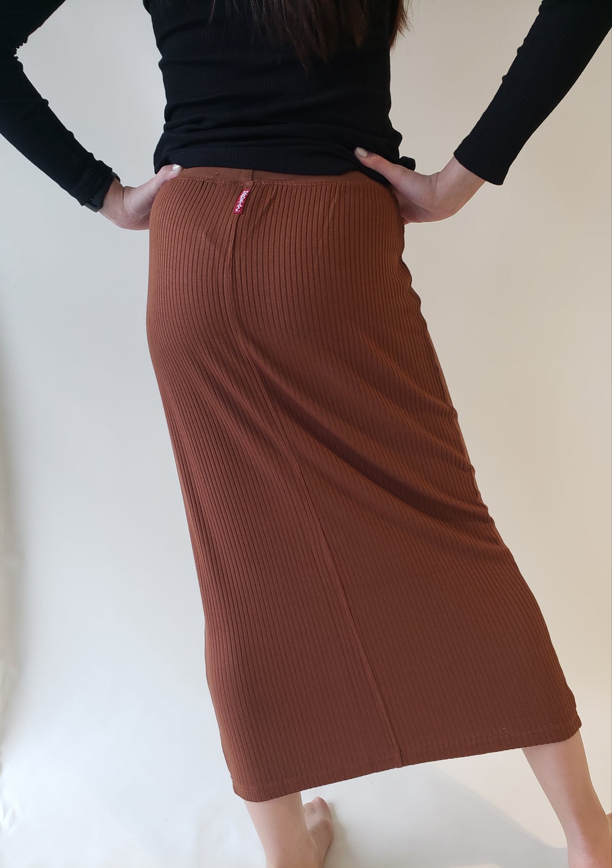 Hardtail 5X3 Ribed Midi Skirt-Skirt-Mementos