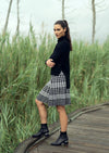 Profile Plaid Circle Skirt